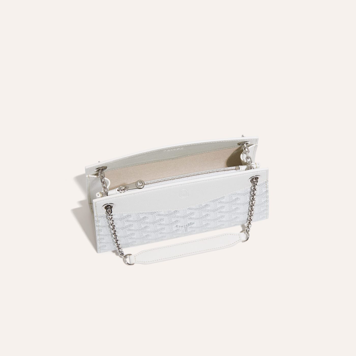 Goyard Rouette Structure Mini Bag White - Image 4